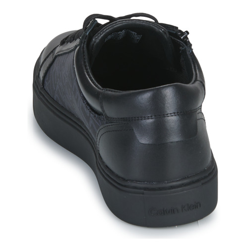 Calvin Klein Jeans - LOW TOP LACE UP W/ZIP MONO - Noir