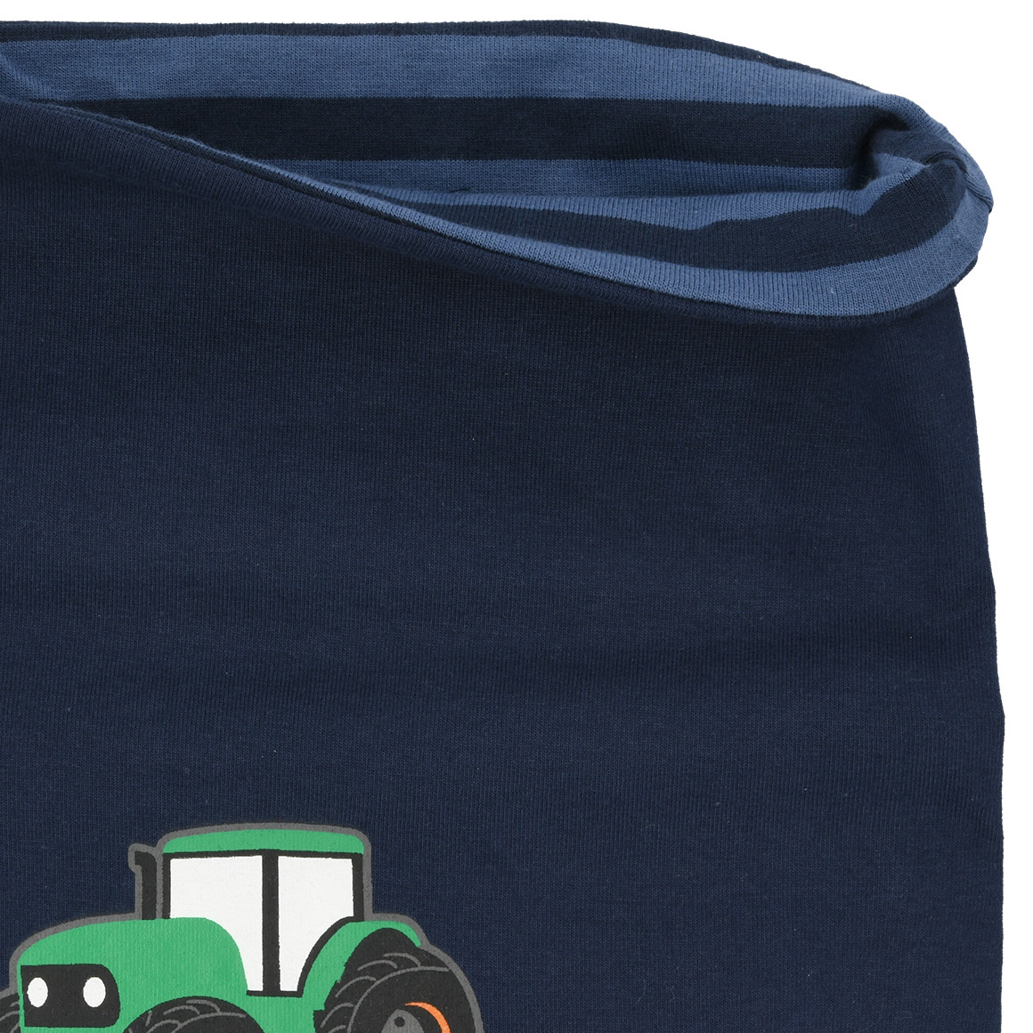 Topolino Jungen Snood mit Traktor-Print dunkelblau