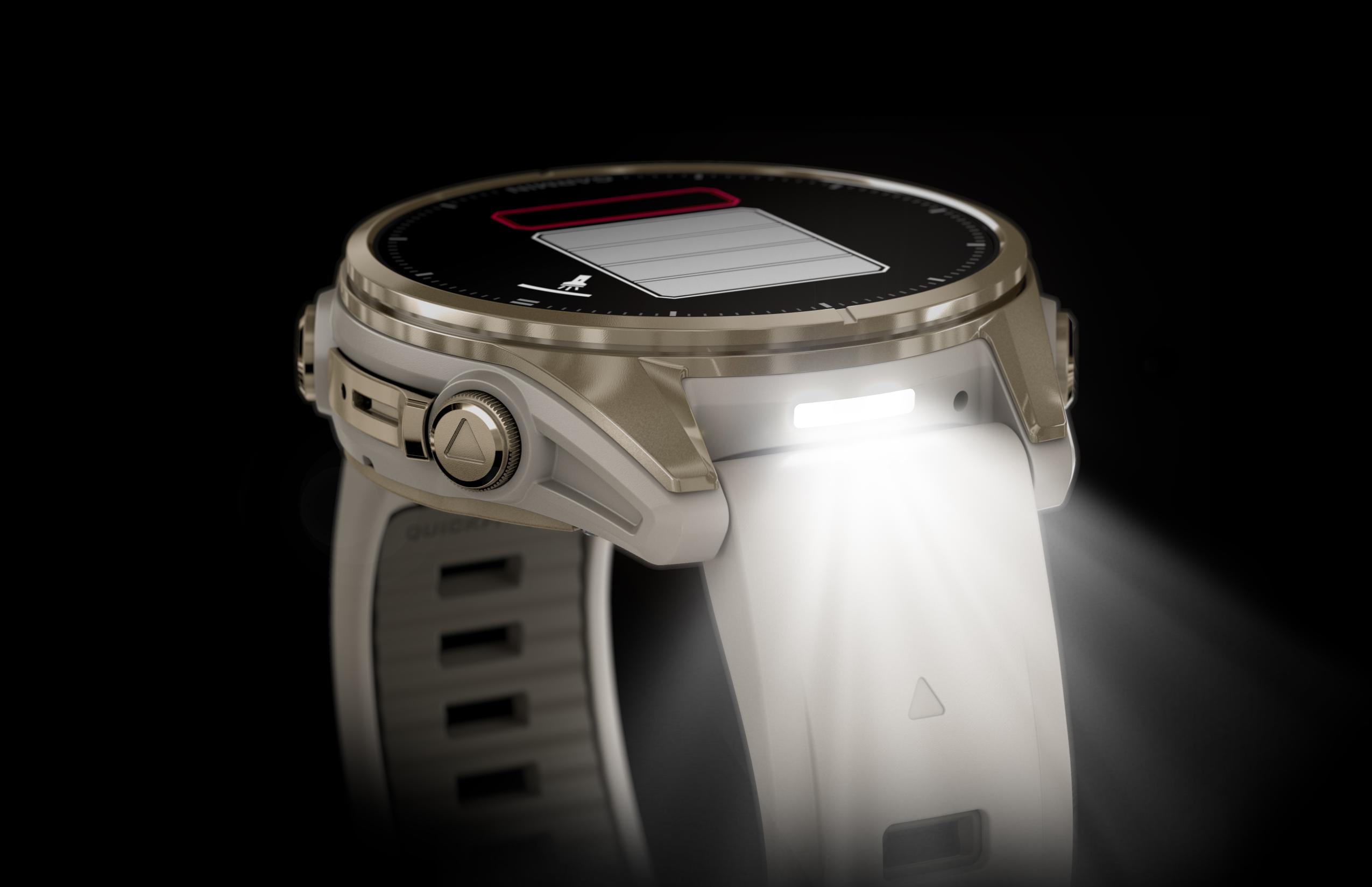 Garmin Fenix 8 43mm Amoled Sapphire Soft Gold/Sand