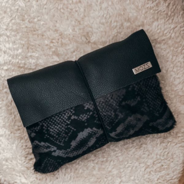 Mozz Bags Python Luieretui Antraciet