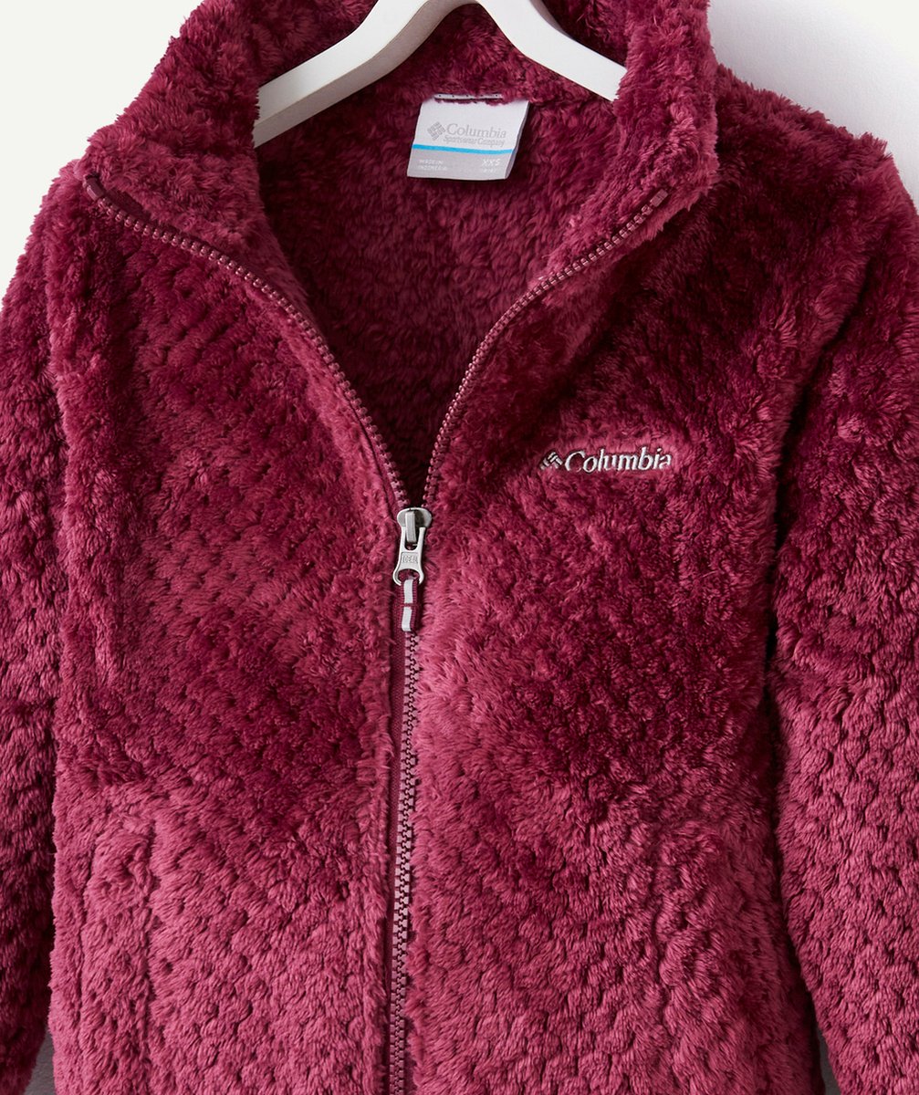 COLUMBIAVESTE POLAIRE FILLE FIRE SIDE BORDEAU