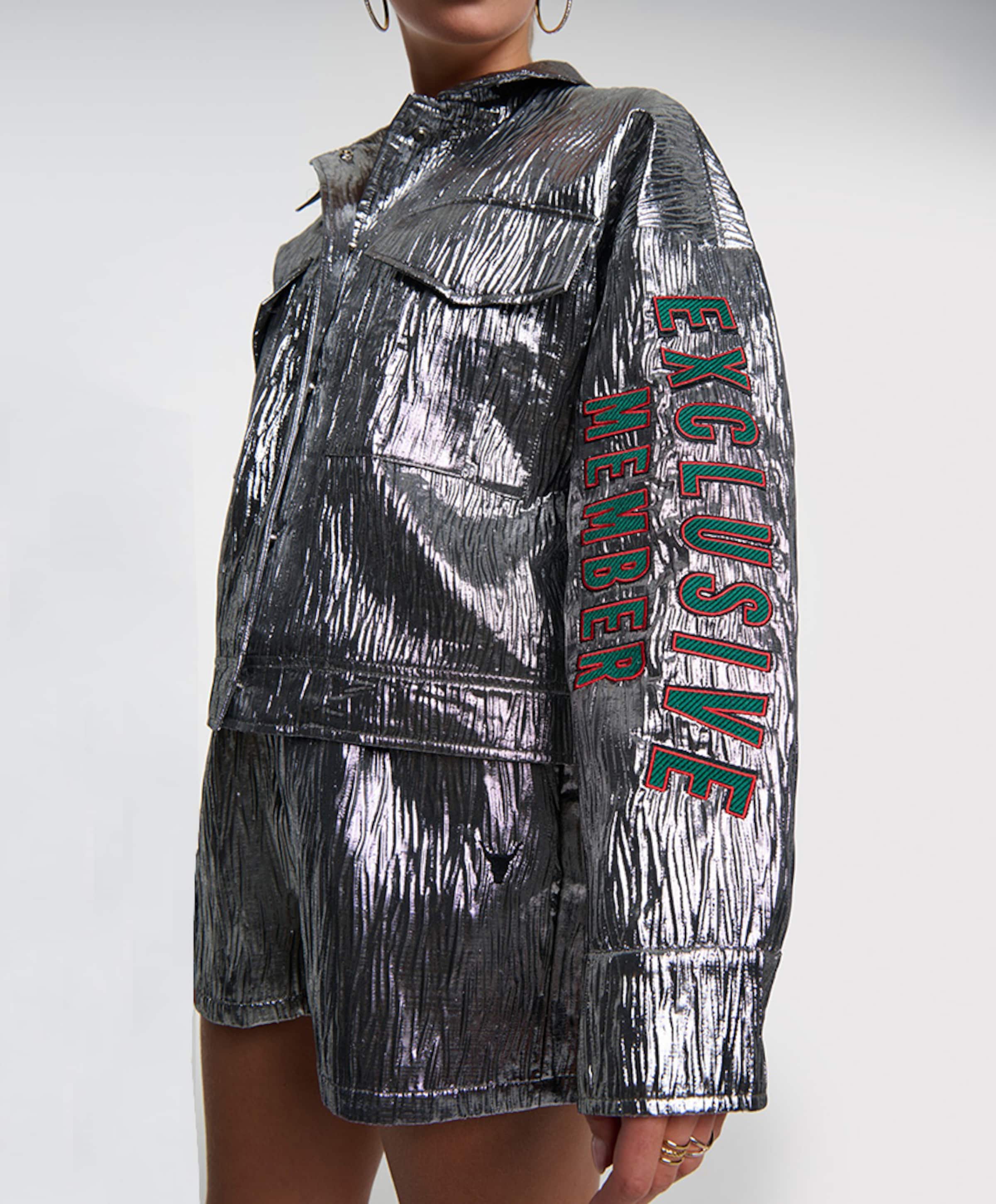 Alix The Label Dames jas zilver