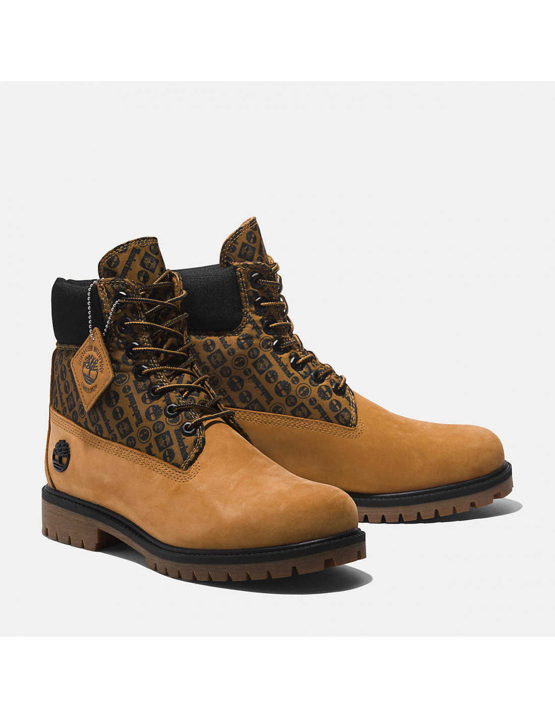 timberland Bottines Hommes 6 heritage textile marron/noir