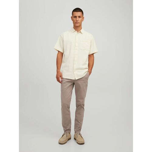 Jack & Jones - 12184901 MARCO JJFRED-OXFORD TAN Marrón