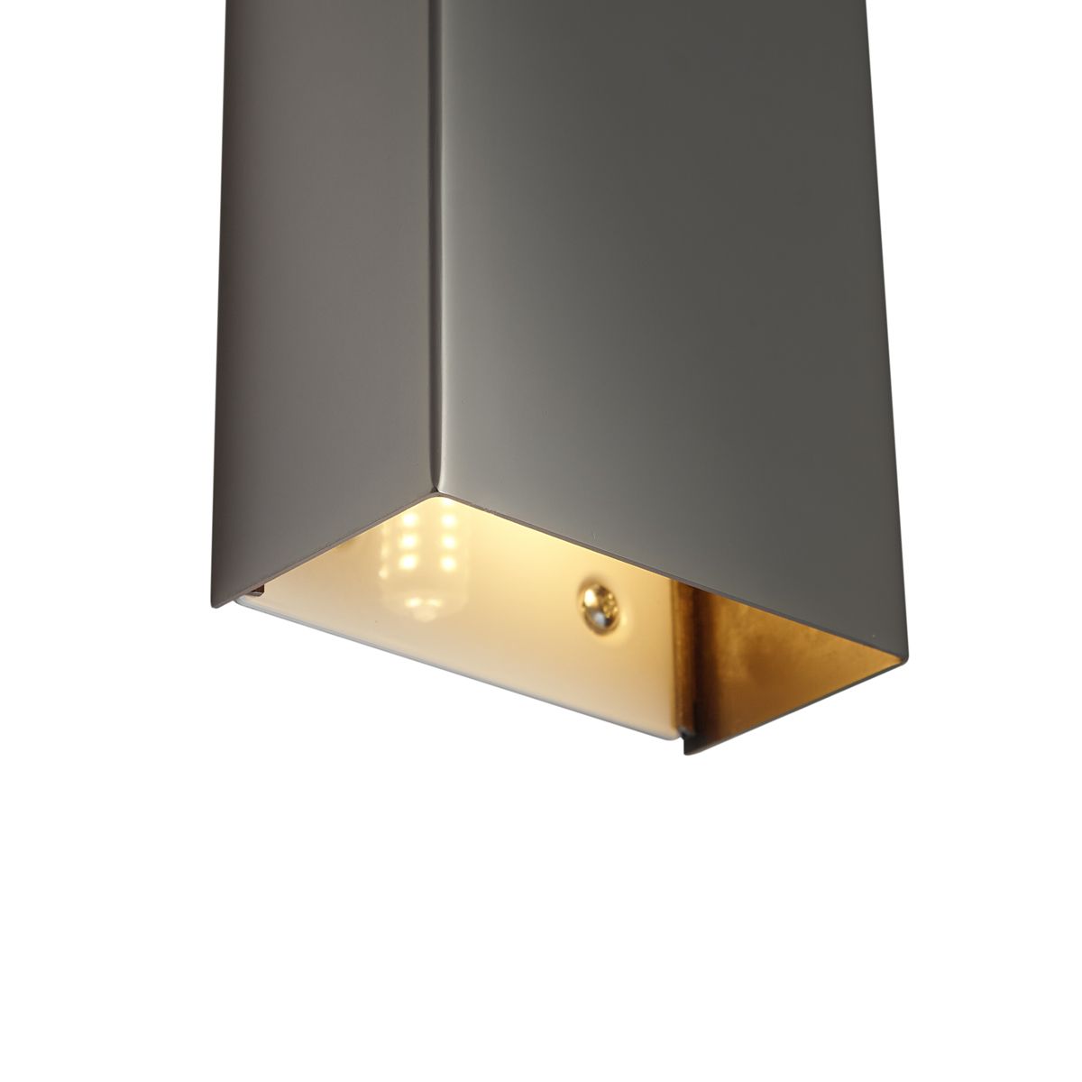 Moderne wandlamp gunmetal 2-lichts - Otan S