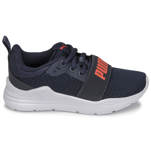 Puma - PS PUMA WIRED RUN - Marine / Rouge