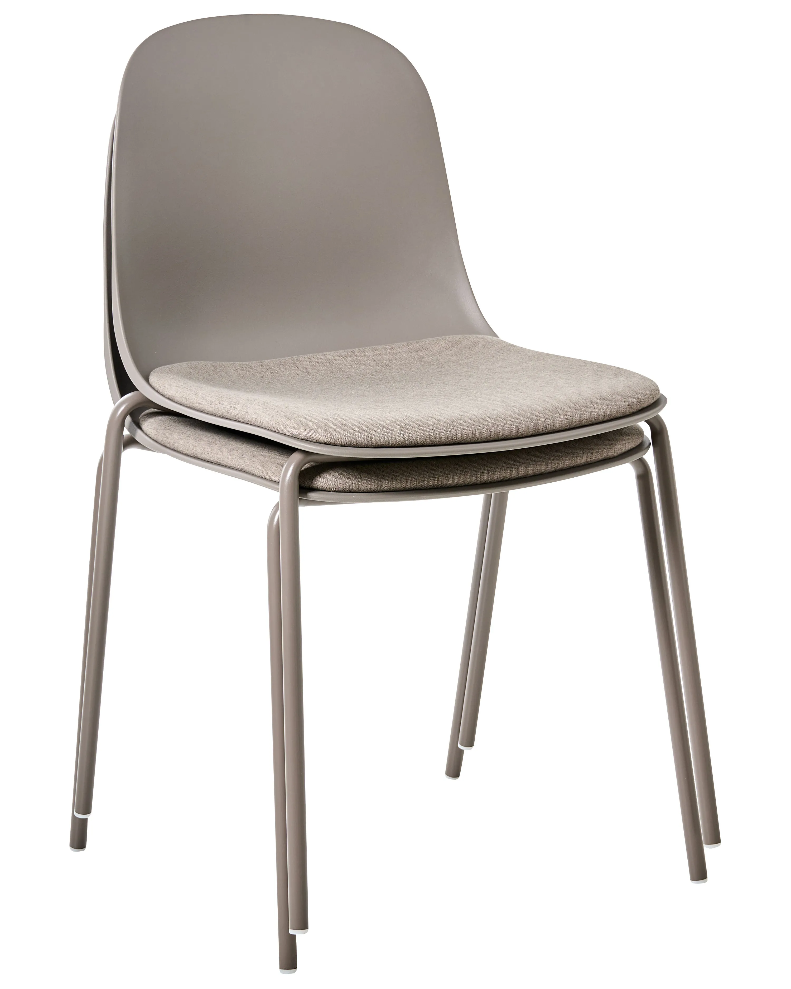 Set van 2 vergaderstoelen DORR Taupe