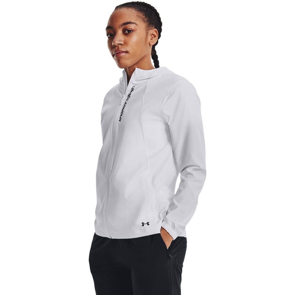 Under Armour OUTRUN THE STORM - Veste Femme blanc