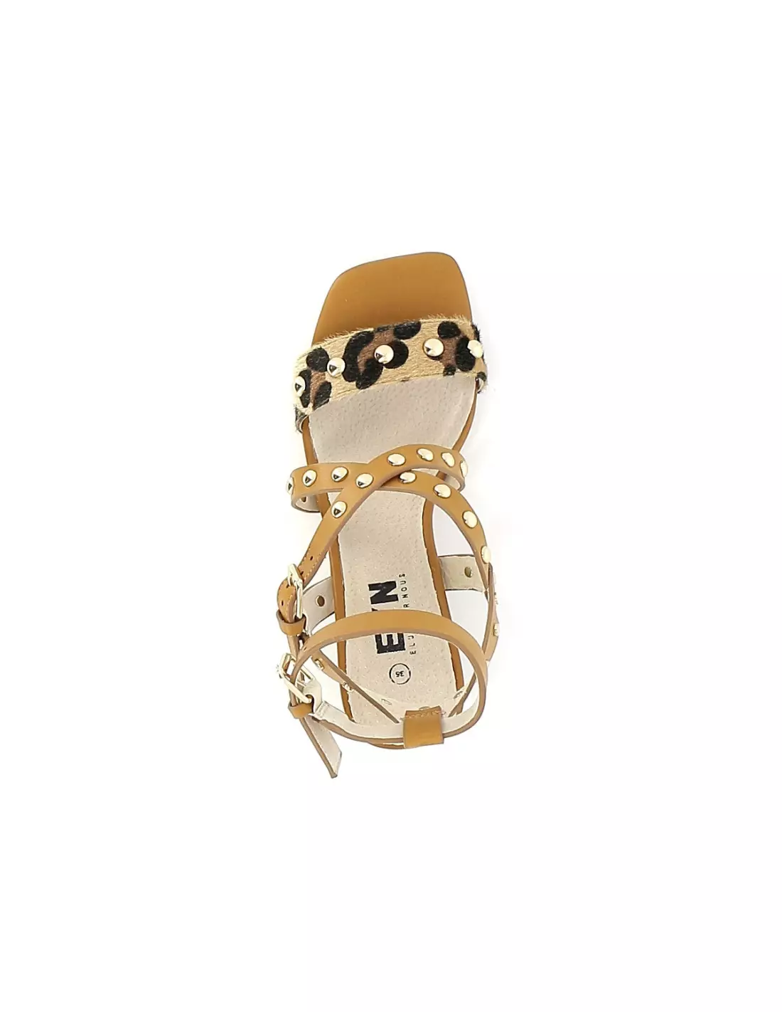ELUE PAR NOUS JINSOMNIE - Sandales & nu-pieds Camel