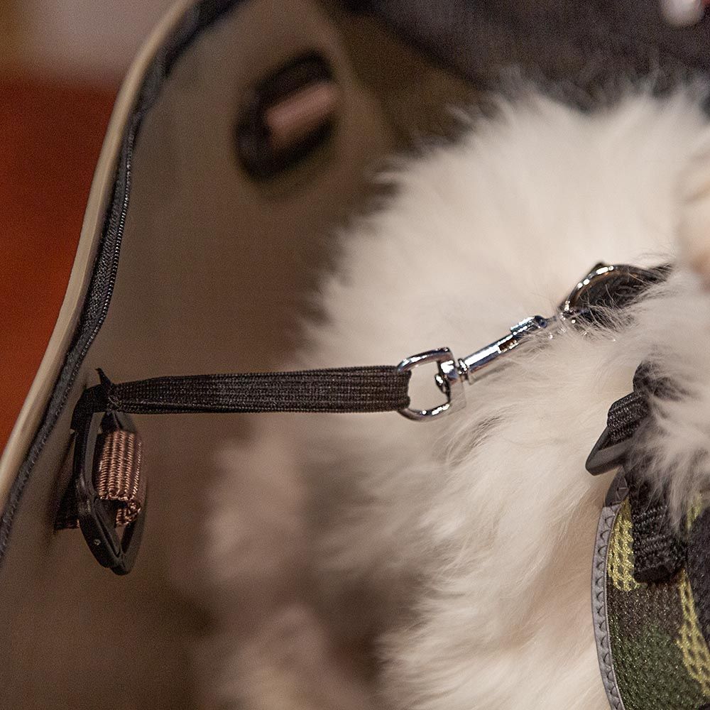 Sac pour petits animaux with me pro max 8 kg, réseau de protection et poignées réglables