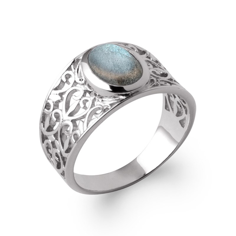 Bague Femme - Argent 925 - Labradorite