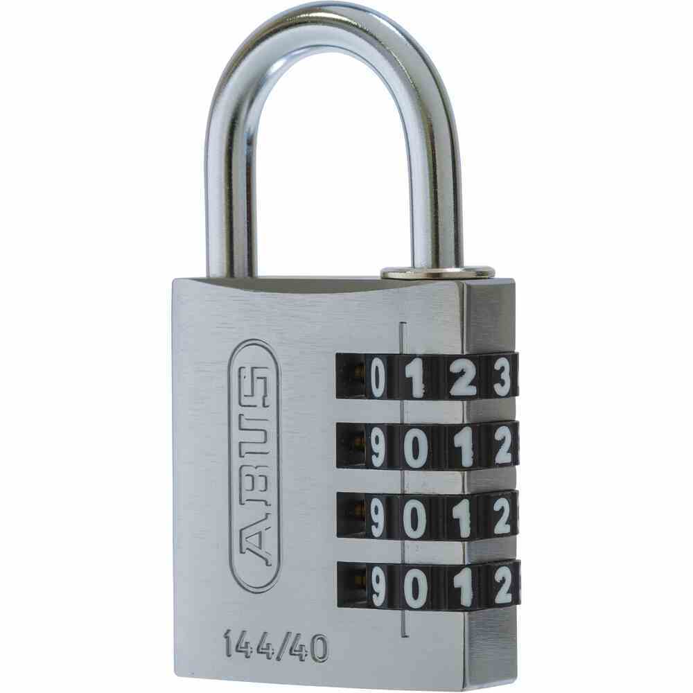 ABUS Zahlenschloss - silber - Aluminium - 144/40