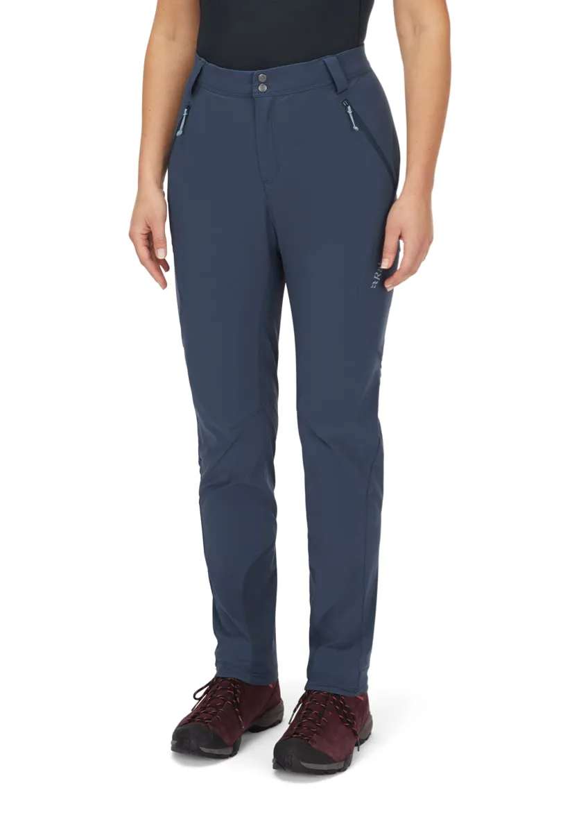 Rab Ascendor Light Pants Wmns Tempest Blue