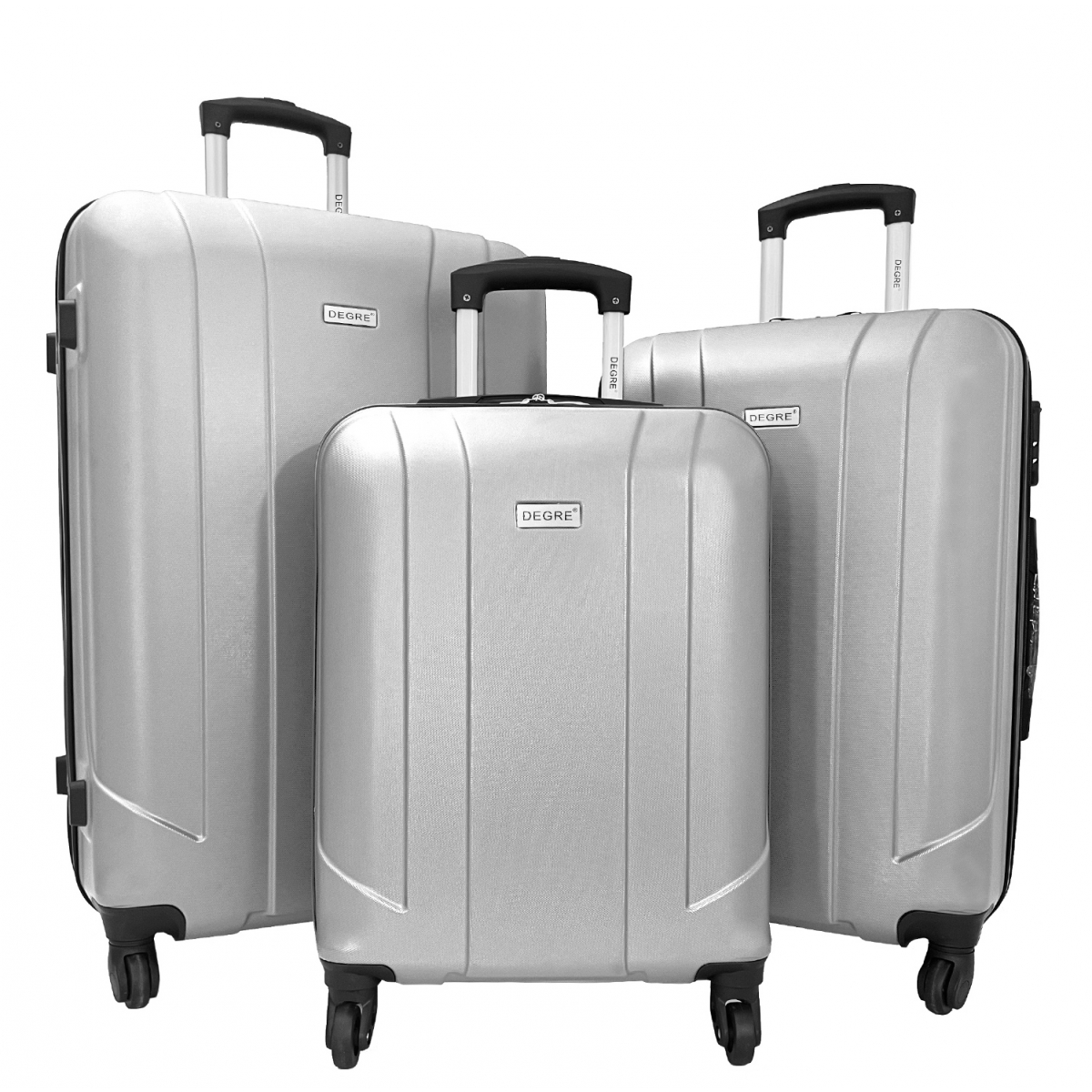 Degré Lot 3 valises rigides dont 1 valise cabine Degré