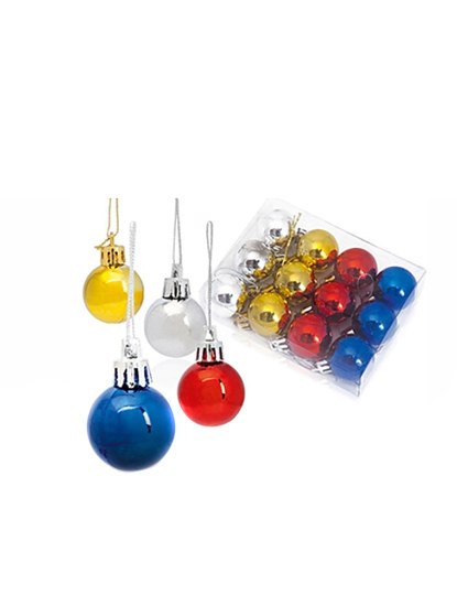 Set of 12 Christmas Balls
