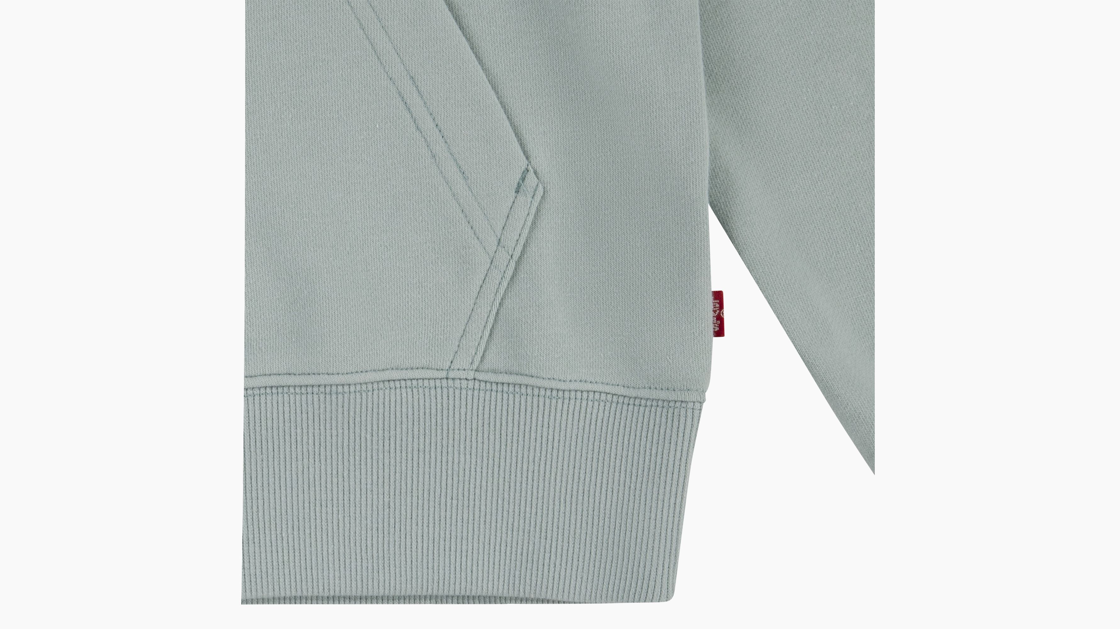 Ado sweat à capuche mini Batwing - Levi'S Blue Surf - Vert