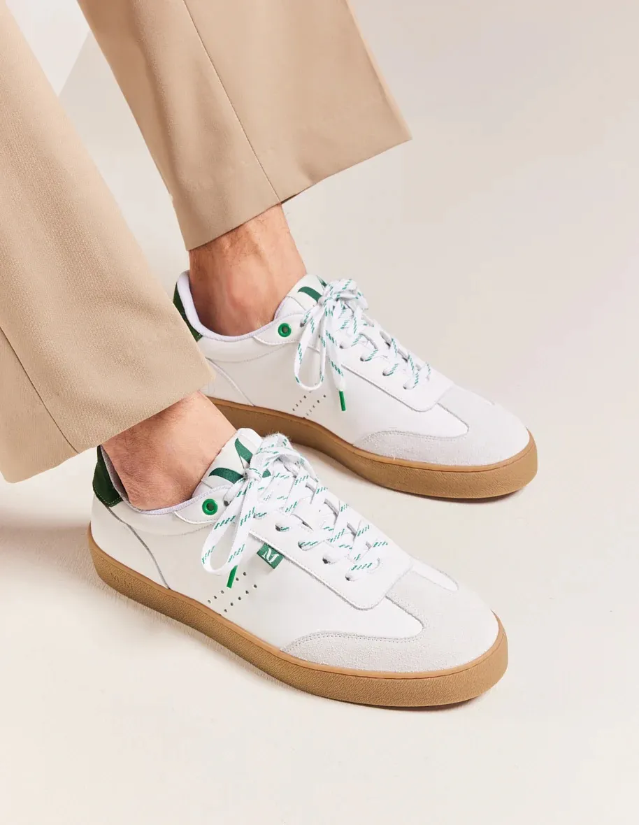 Baskets basses Pablo M.Moustache