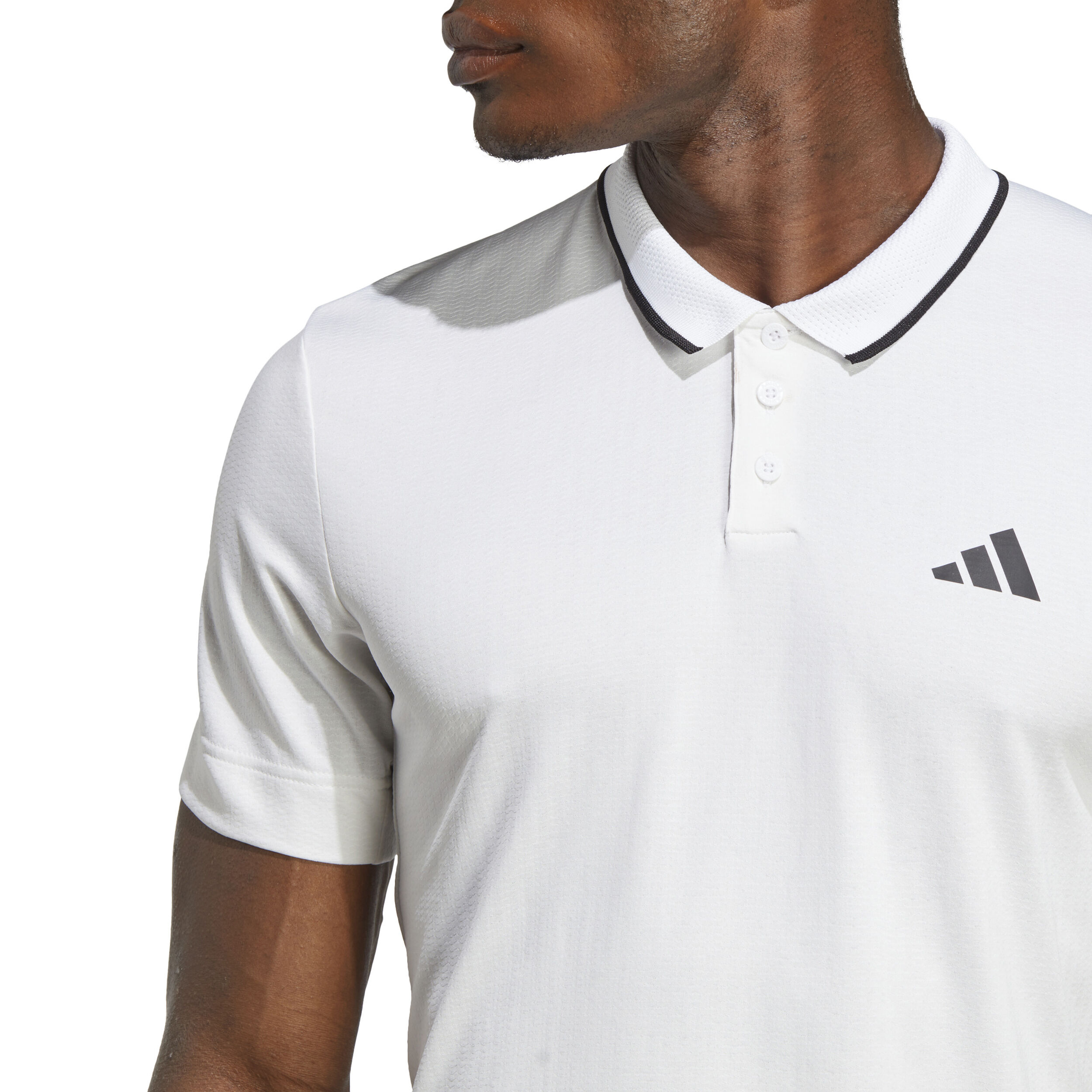 adidas FreeLift Polo Hommes - Blanc