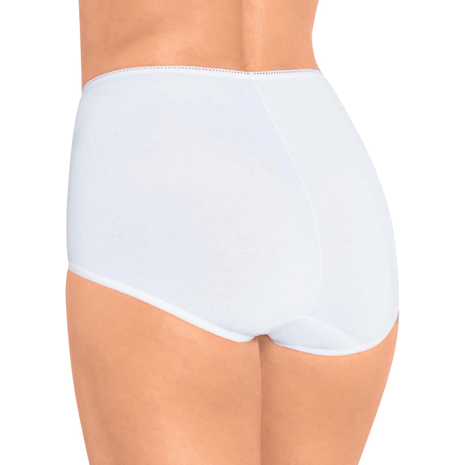 Sloggi Slip Damen Maxi C3P, 3er-Pack 44, weiss