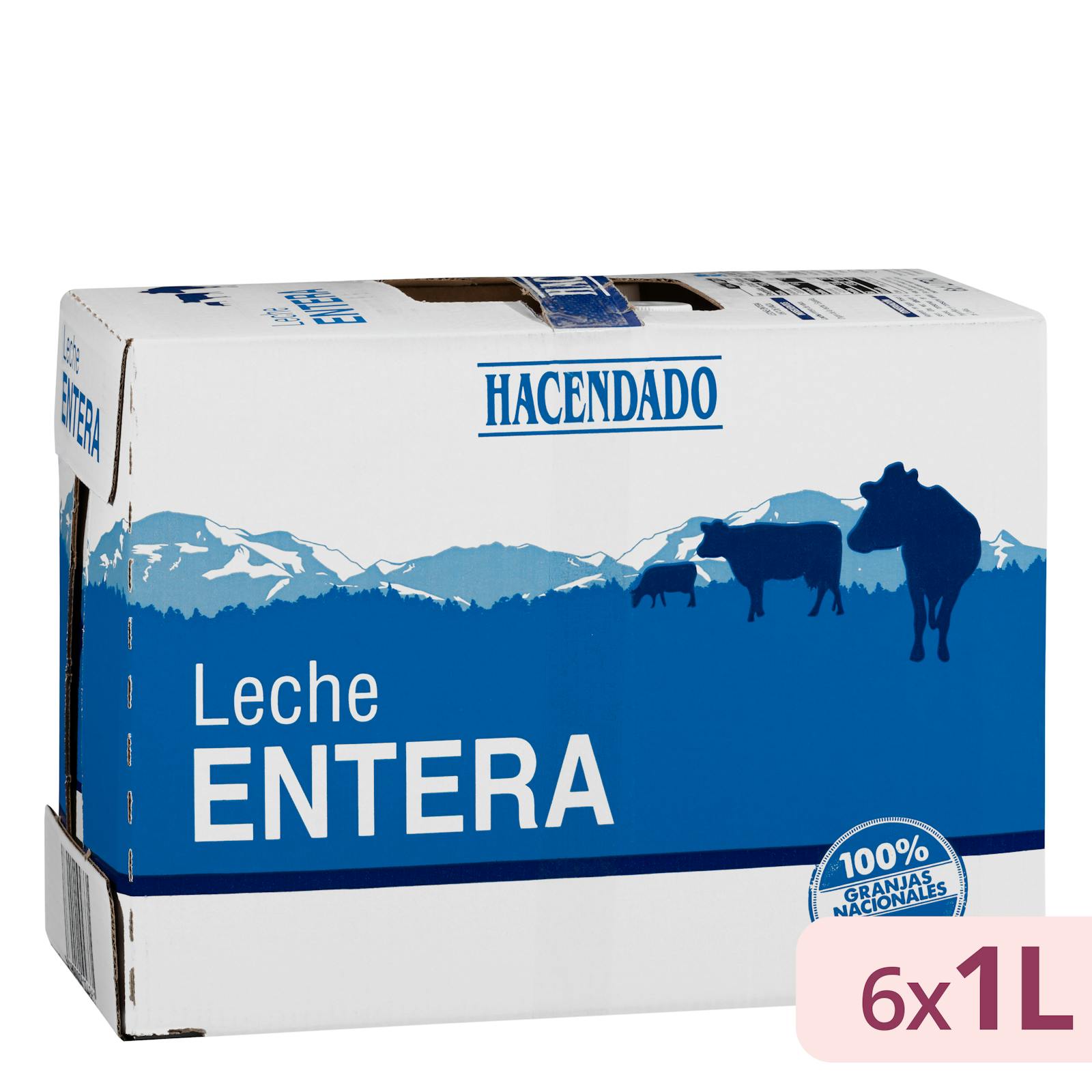 Lait entier Hacendado
