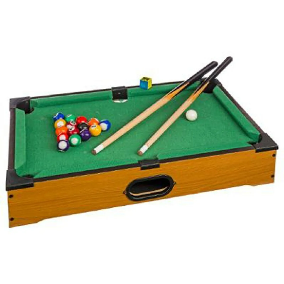 Mini Billard de Table Tactique - Naturel