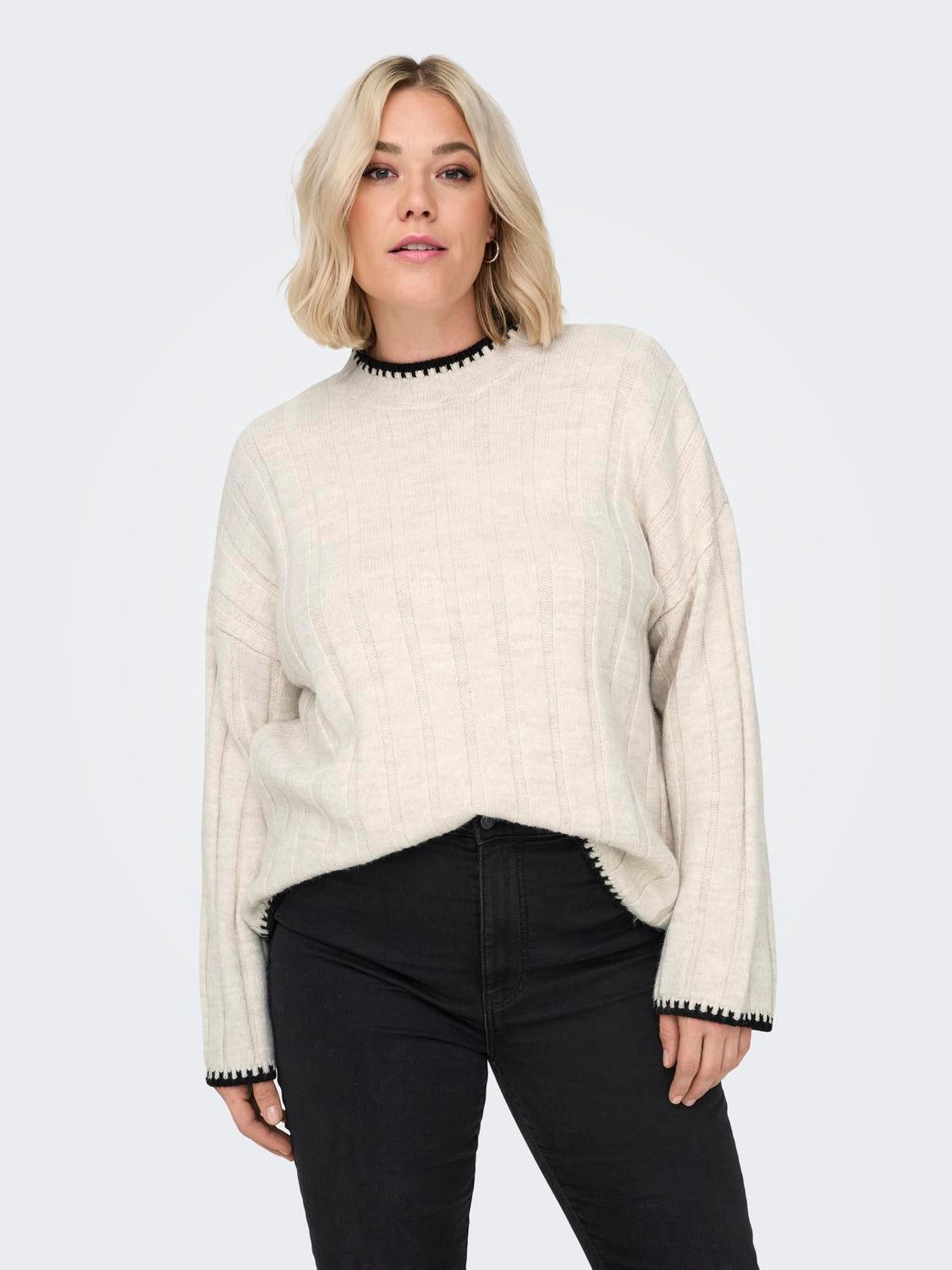 CARCHICK Strickpullover Pumice Stone