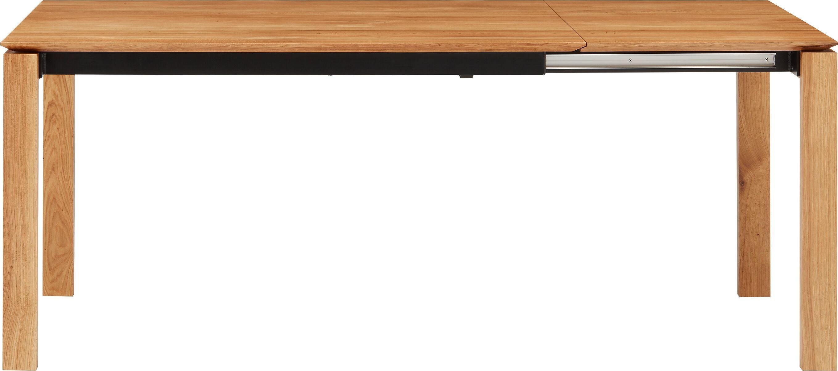 MEDICI Ausziehtisch - Eiche massiv / B: 150.0 cm x T: 90.0 cm x H: 76.5 cm