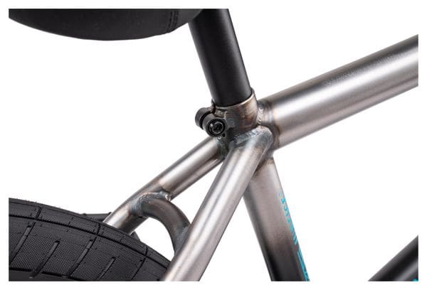 BMX Freestyle WeThePeople Justice 20'' Noir/Argent Raw