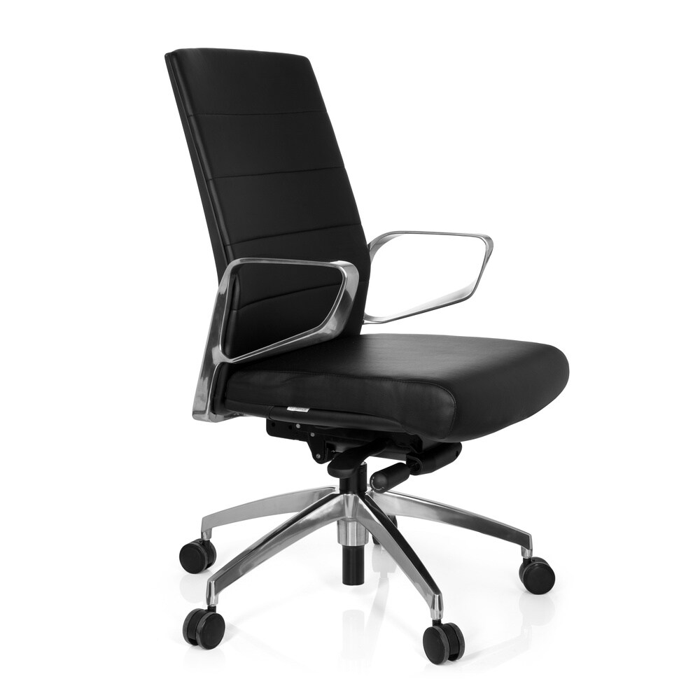 Profi Bürostuhl PROVIDER Kunstleder mit Armlehnen hjh OFFICE