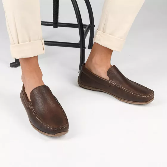 Mocassins MARRON MEGIS CASUAL