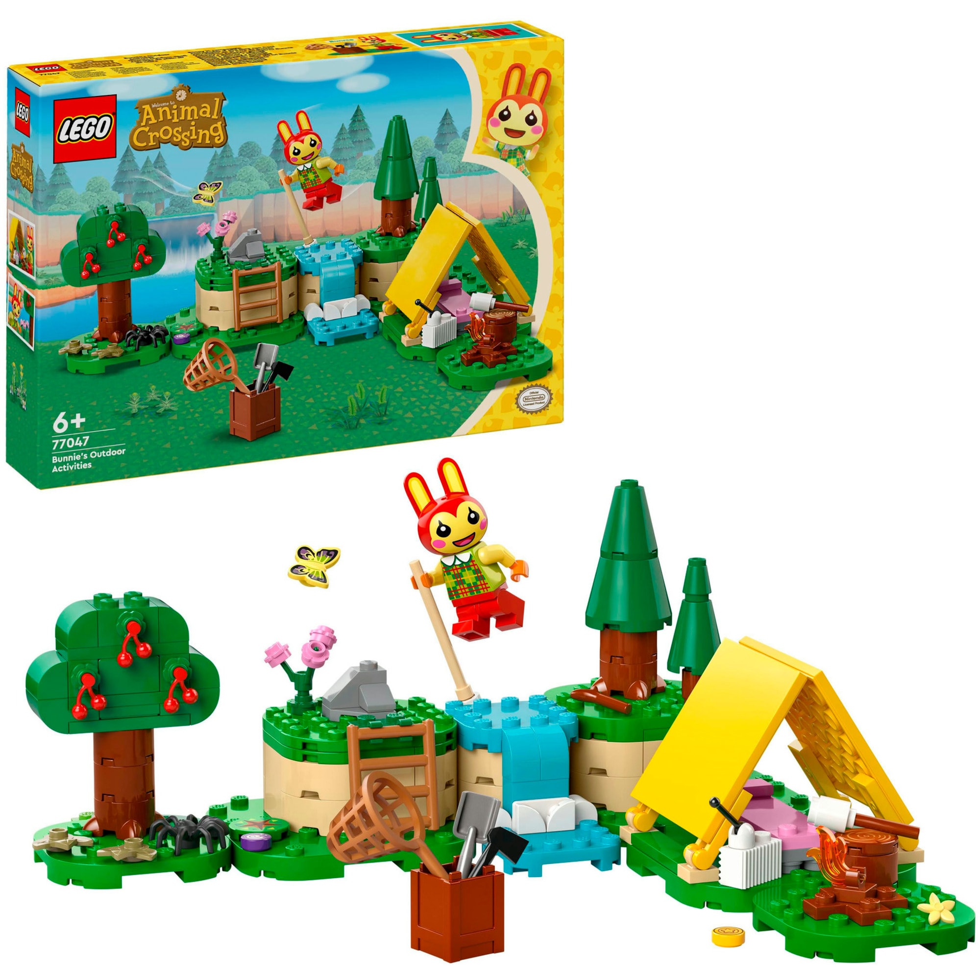 LEGO Konstruktionsspielzeug Animal Crossing Mimmis Outdoor-Spaß