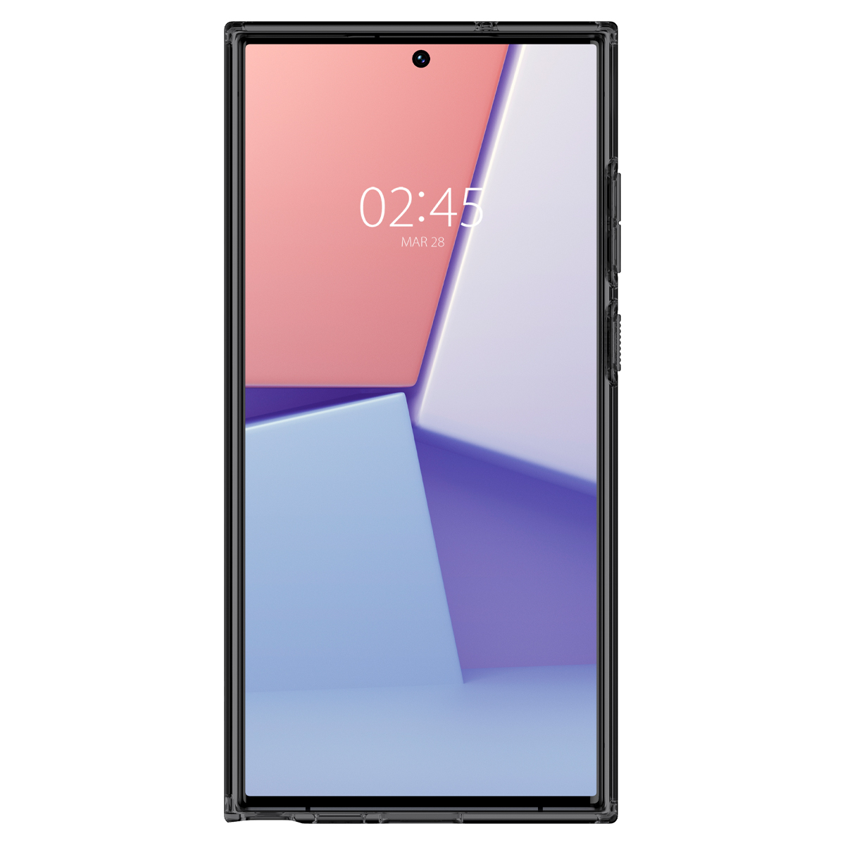 Samsung Galaxy S23 Ultra 5G Zero One Ultra Hybrid Case Hülle (ACS05620) - Grau/Transparent