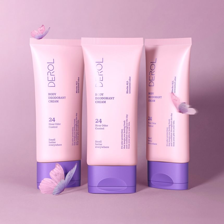 DEROL - Dream of Butterfly Body Deodorant Cream