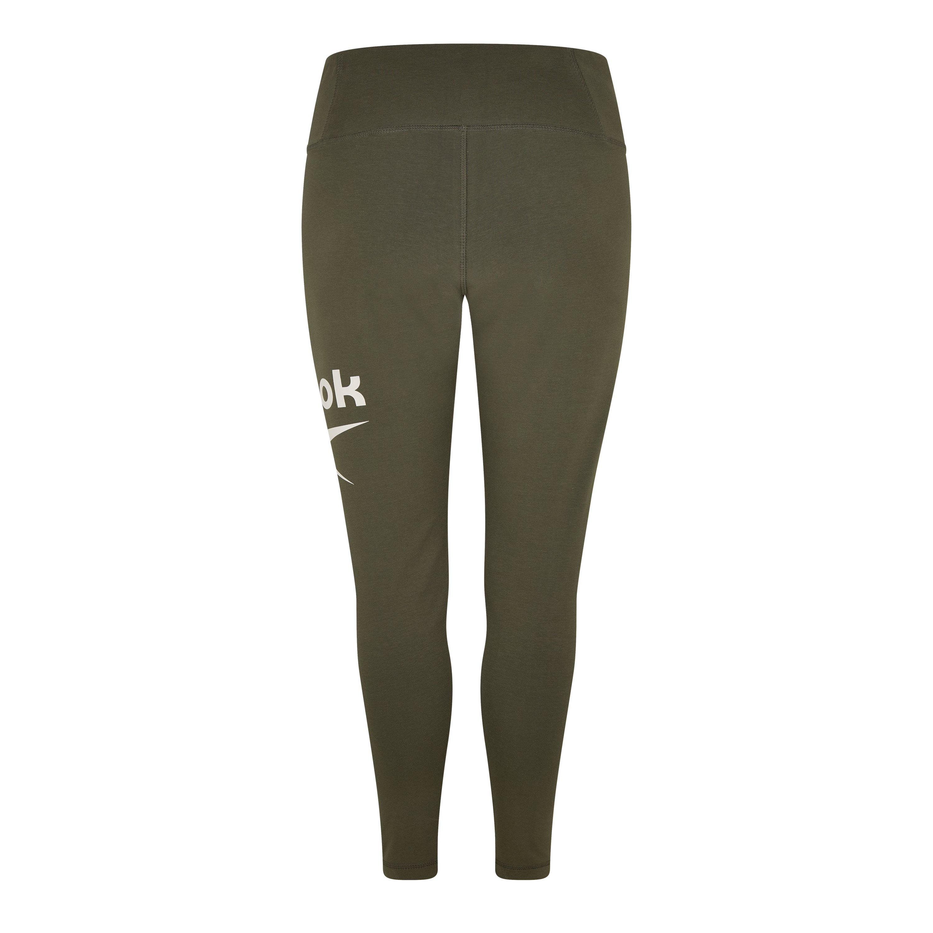 Reebok Logo Cotton Leggings Womens