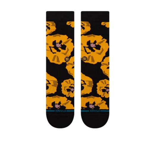 Stance Poppyland Crew Black M