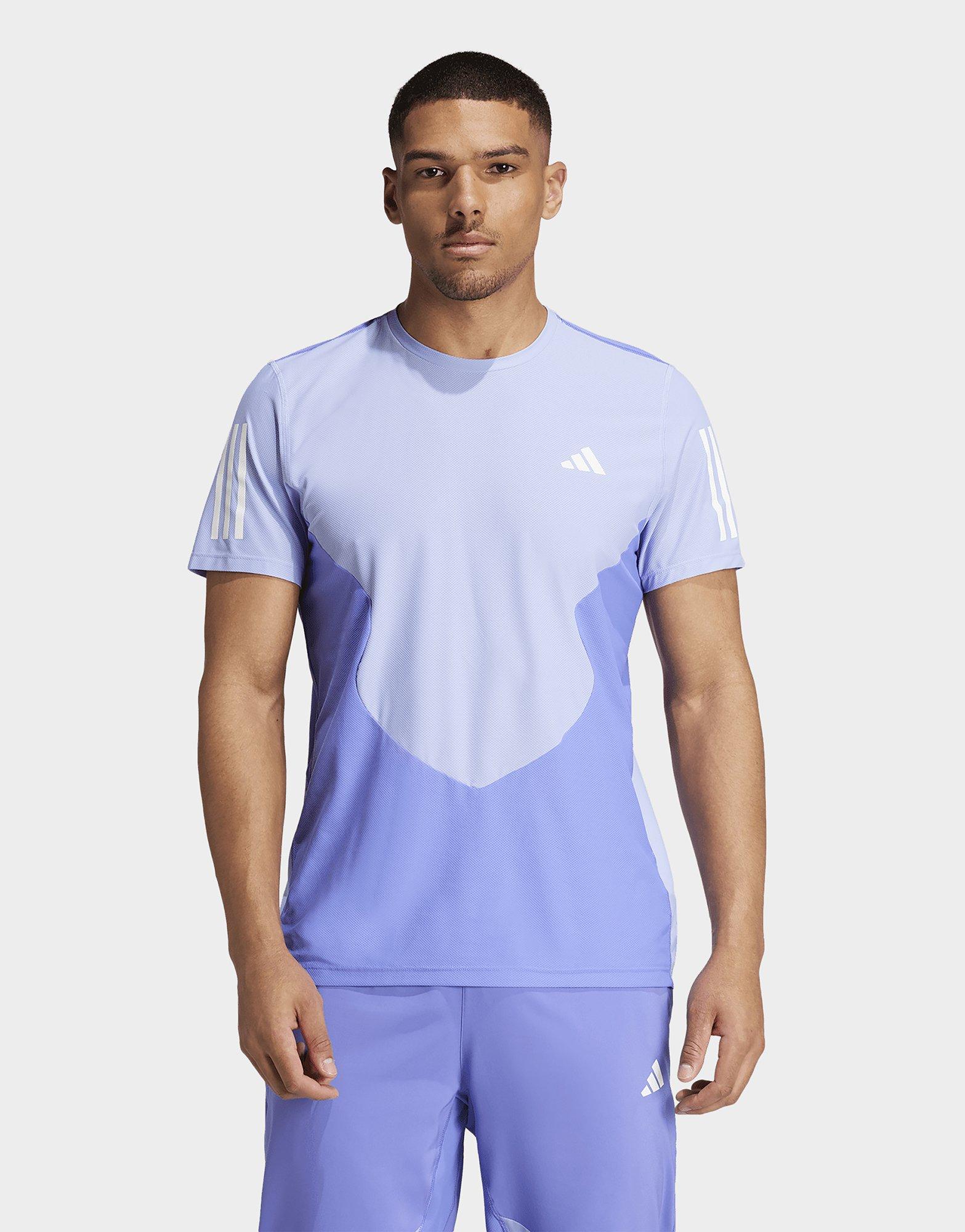 adidas T-shirt Own the Run Colorblock AEROREADY