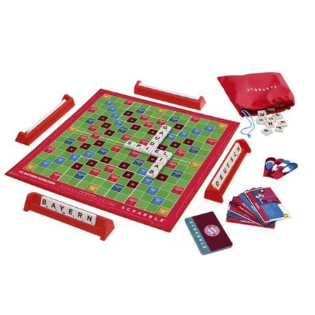 Mattel Games Scrabble FC Bayern München, Spieleklassiker, Brettspiel