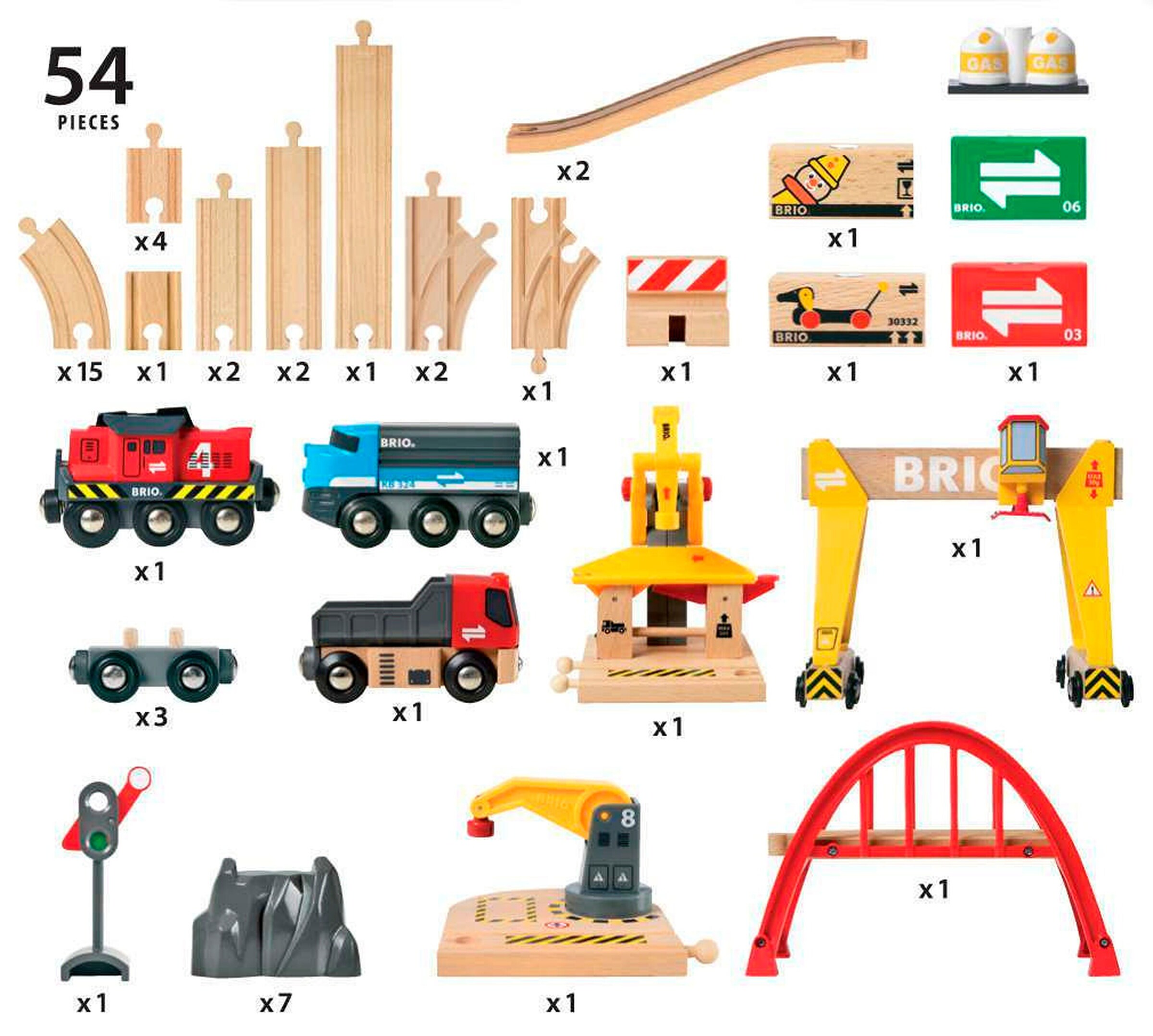 BRIO Frachten Set Deluxe