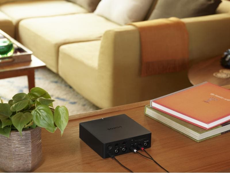 Sonos Adapter Port Schwarz Vielfältige Streaming Möglichkeiten für Stereoanlagen und Receiver