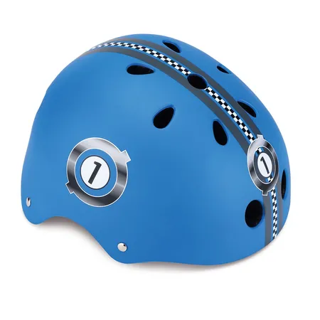 Authentic Sports Globber Helm Junior Gr. XXS/XS 48-51 dunkelblau-Racing
