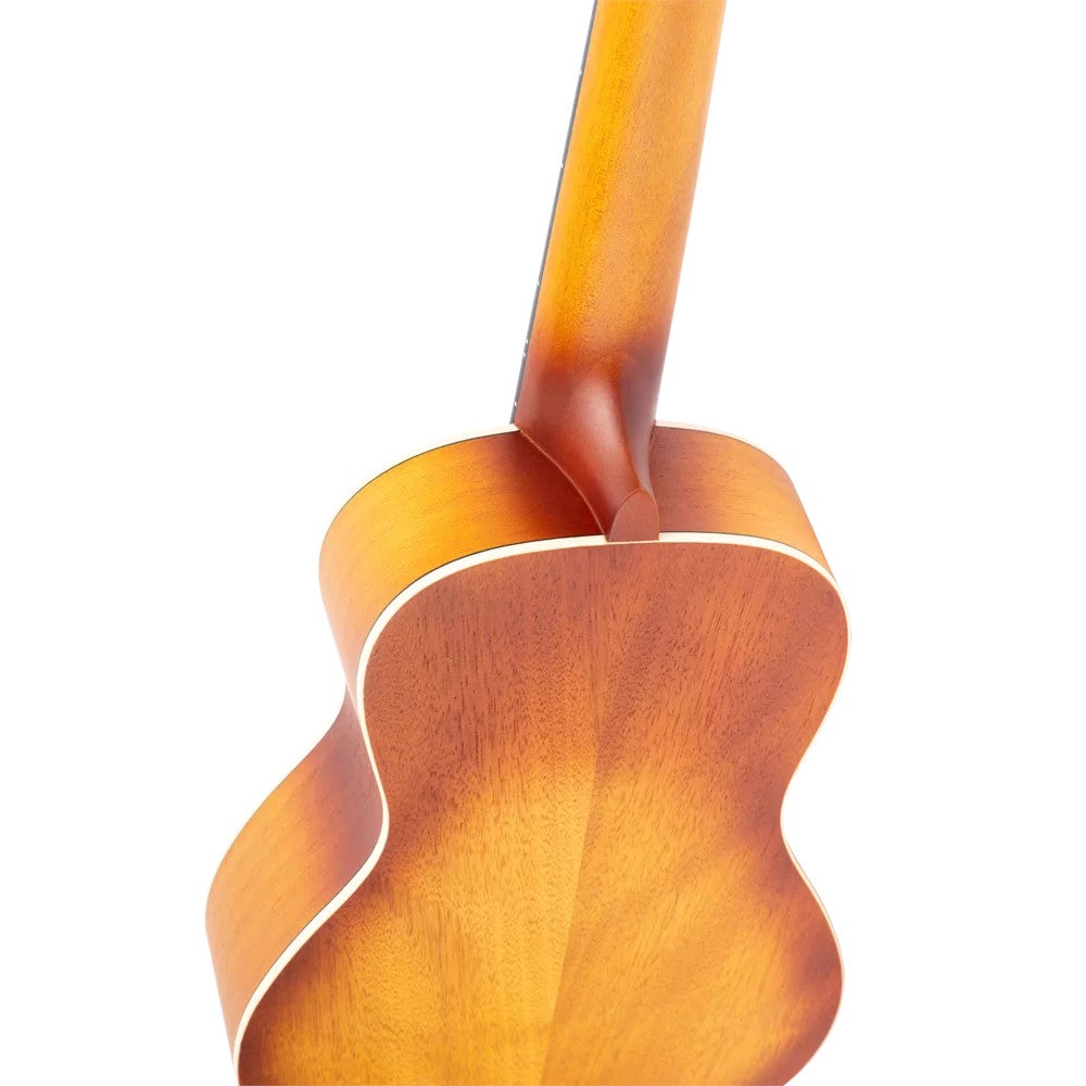 Ortega RUDAWN-L Earth Series Concert Size Ukulele Dawn Sunburst linkshandige concert ukelele