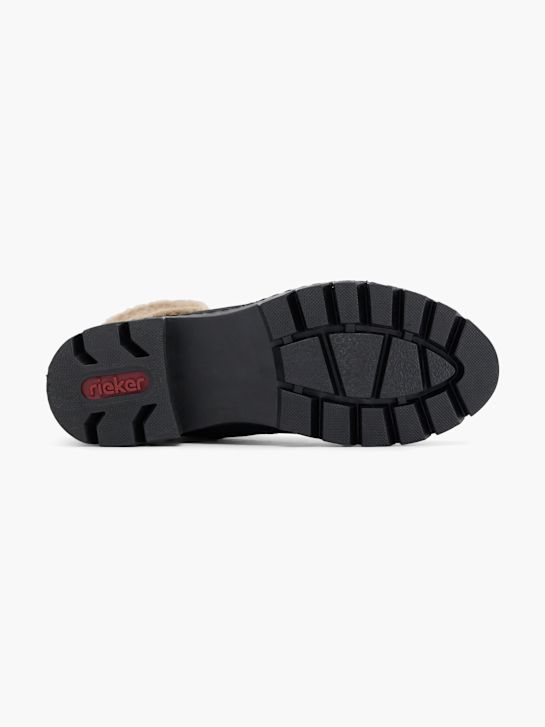 Rieker Schnür-Stiefelette Schwarz