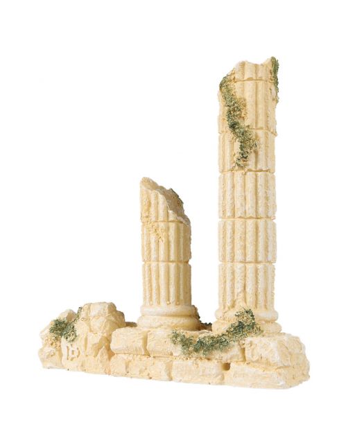 Aqua Della Griekse Pilaar - Aquarium - Ornament - 15.8x5.5x14.1 cm