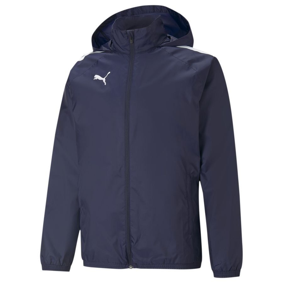 PUMA Veste teamLIGA All Weather - Bleu Marine