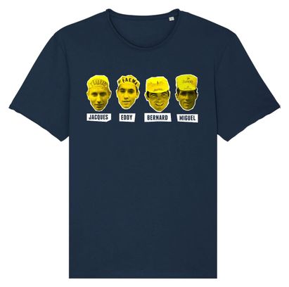 T-Shirt Çois Icones du Tour de France Bleu