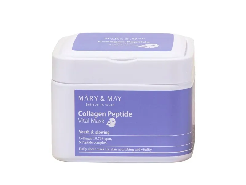 Mary&May Collagen Peptide Vital Mask 30stk