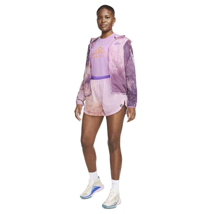 Nike Dri Fit Trail T Shirt Lilla