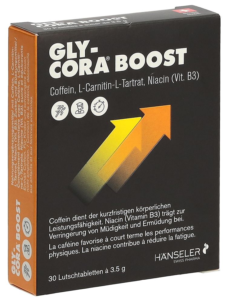 Gly-Cora Boost Lutschtabl 30 Stk
