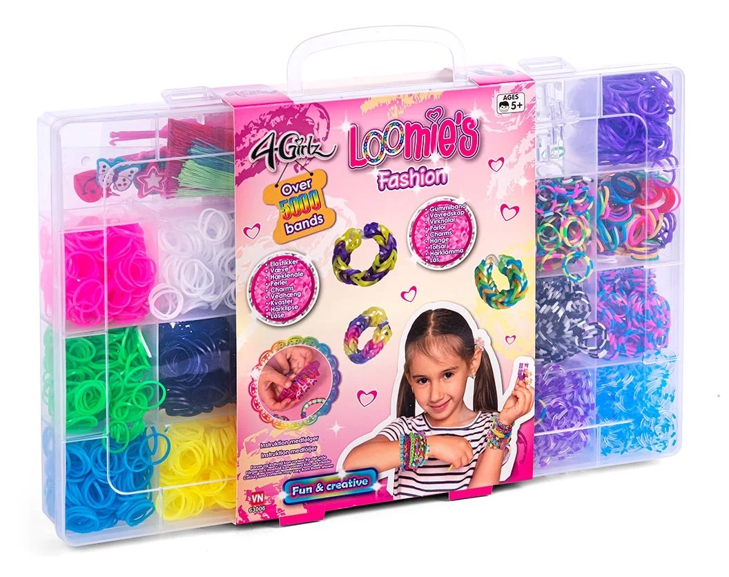 4-Girlz - 5000+ loomie's in Suitcase (63006)