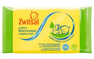 Zwitsal Billendoekjes Lotion 65st